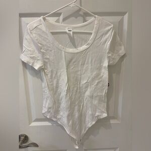 5/$25 SO Women's Classic White Bodysuit‎